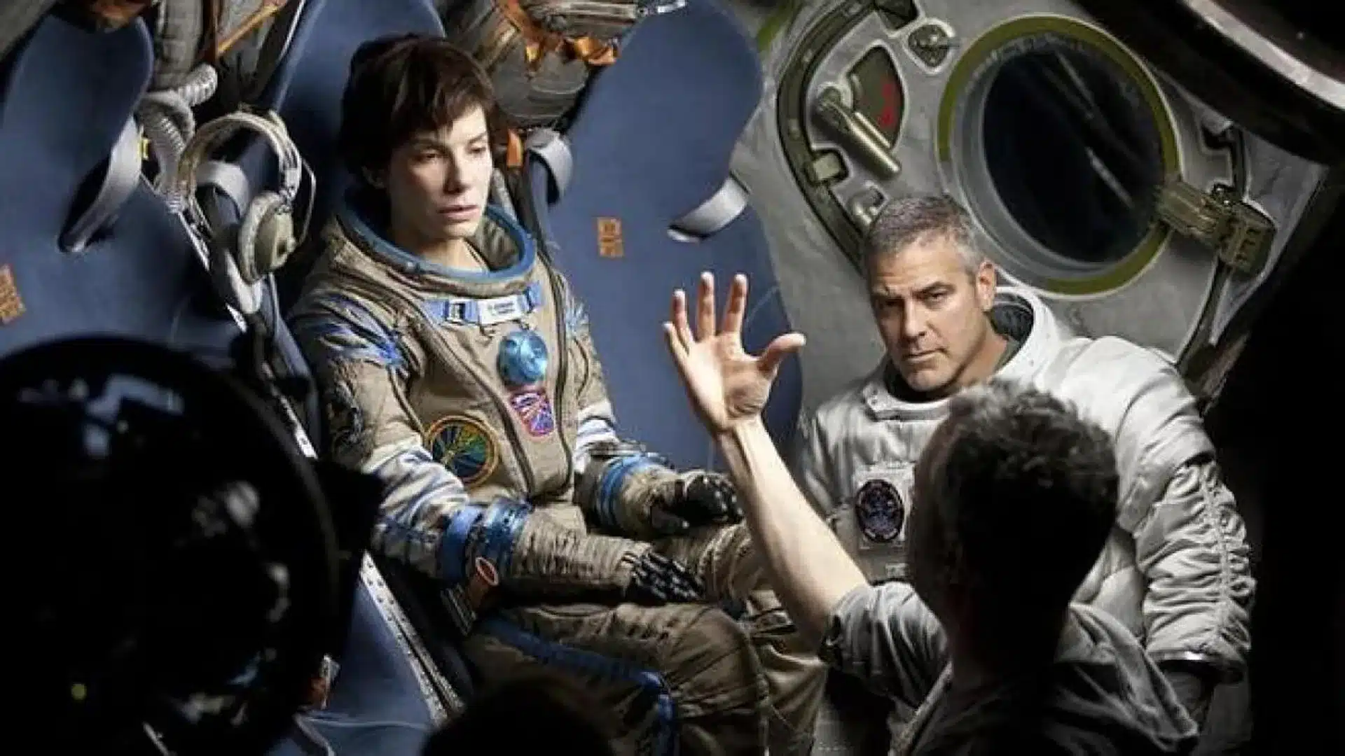 Gravedad Alfonso Cuarón Emmanuel Lubezki Sandra Bullock George Clooney