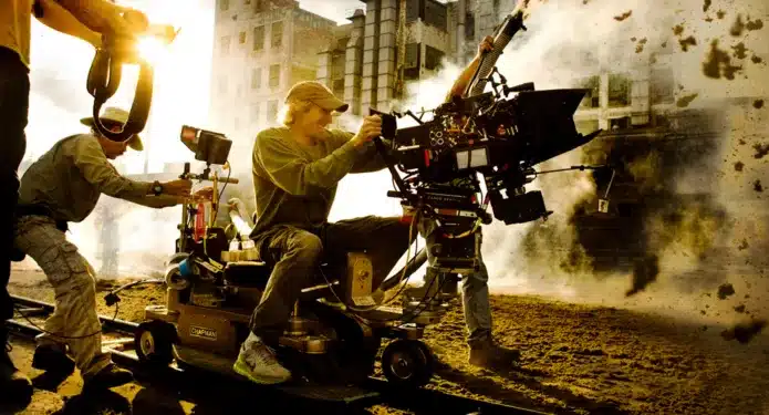 Michael Bay dirigiendo