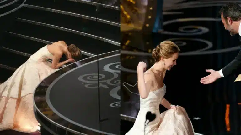 Oscar mejores momentos jennifer lawrence