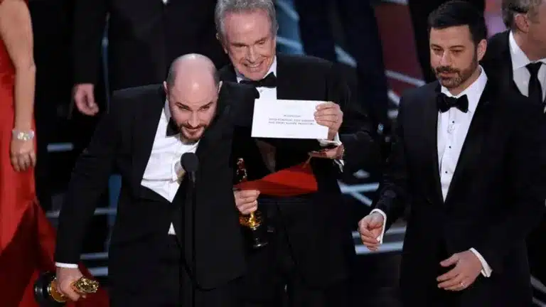 la la land error oscar