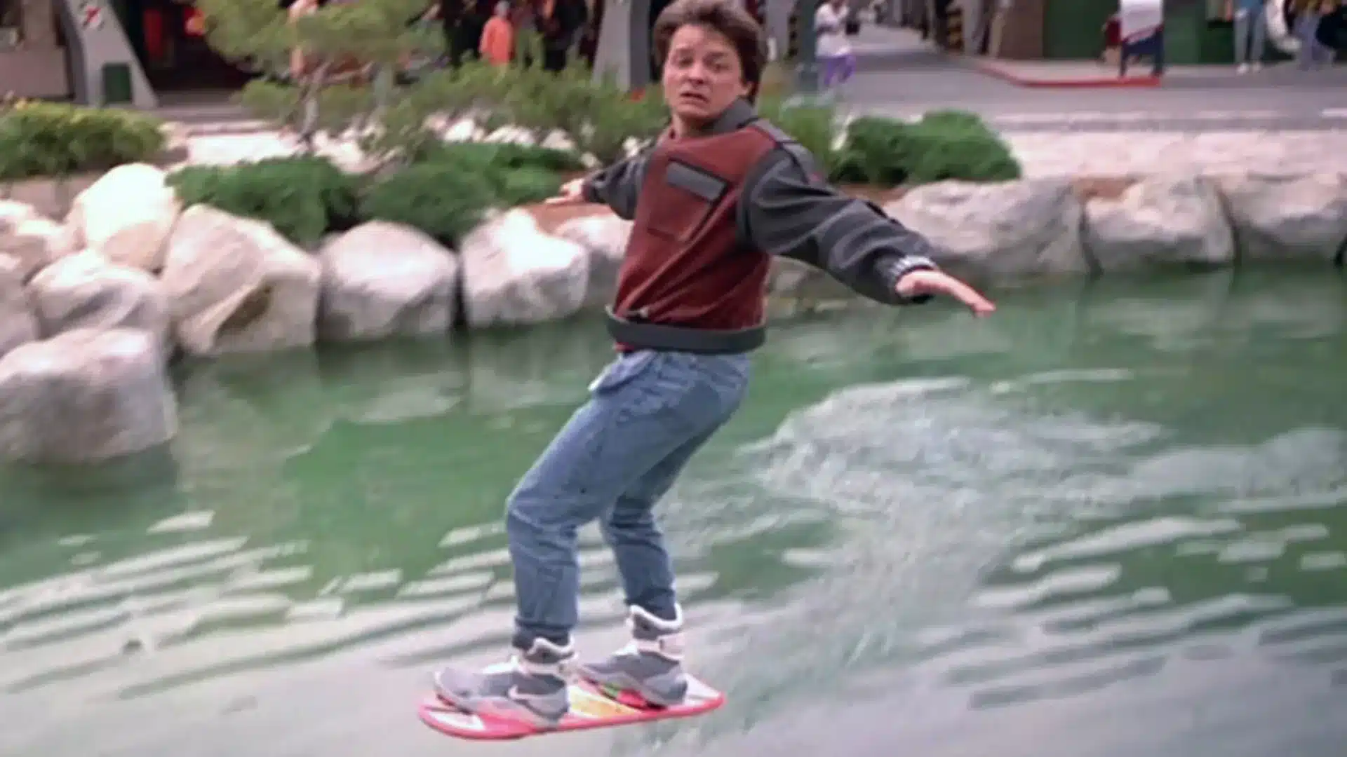 Volver al futuro hoverboard