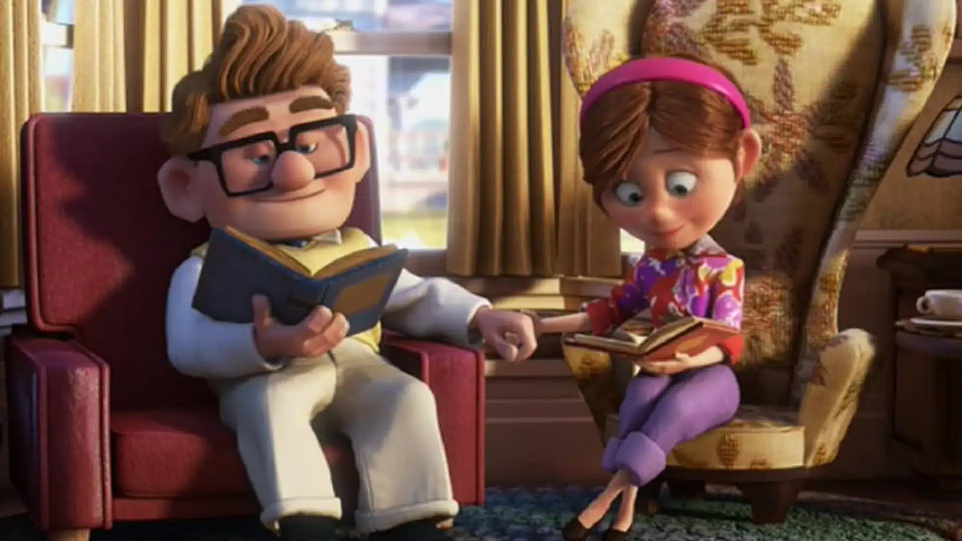 up carl y su esposa