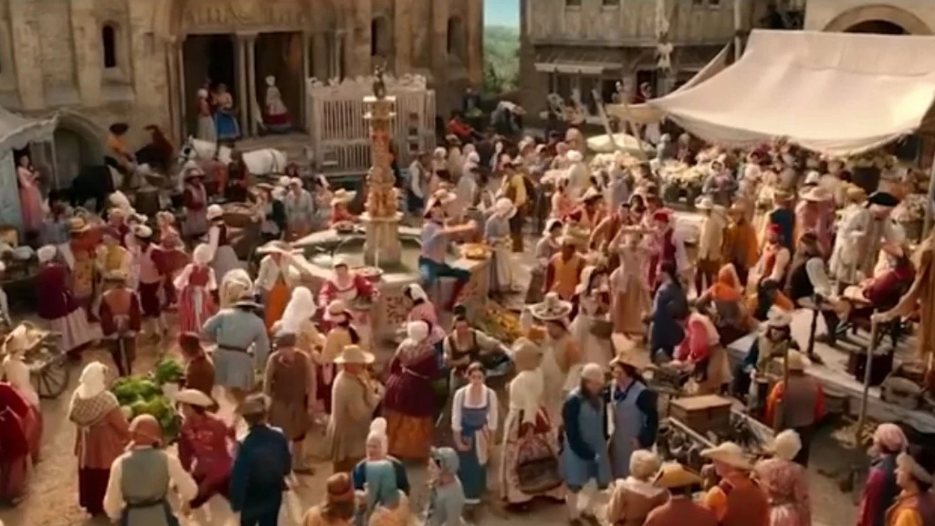 Pueblo La bella y la bestia