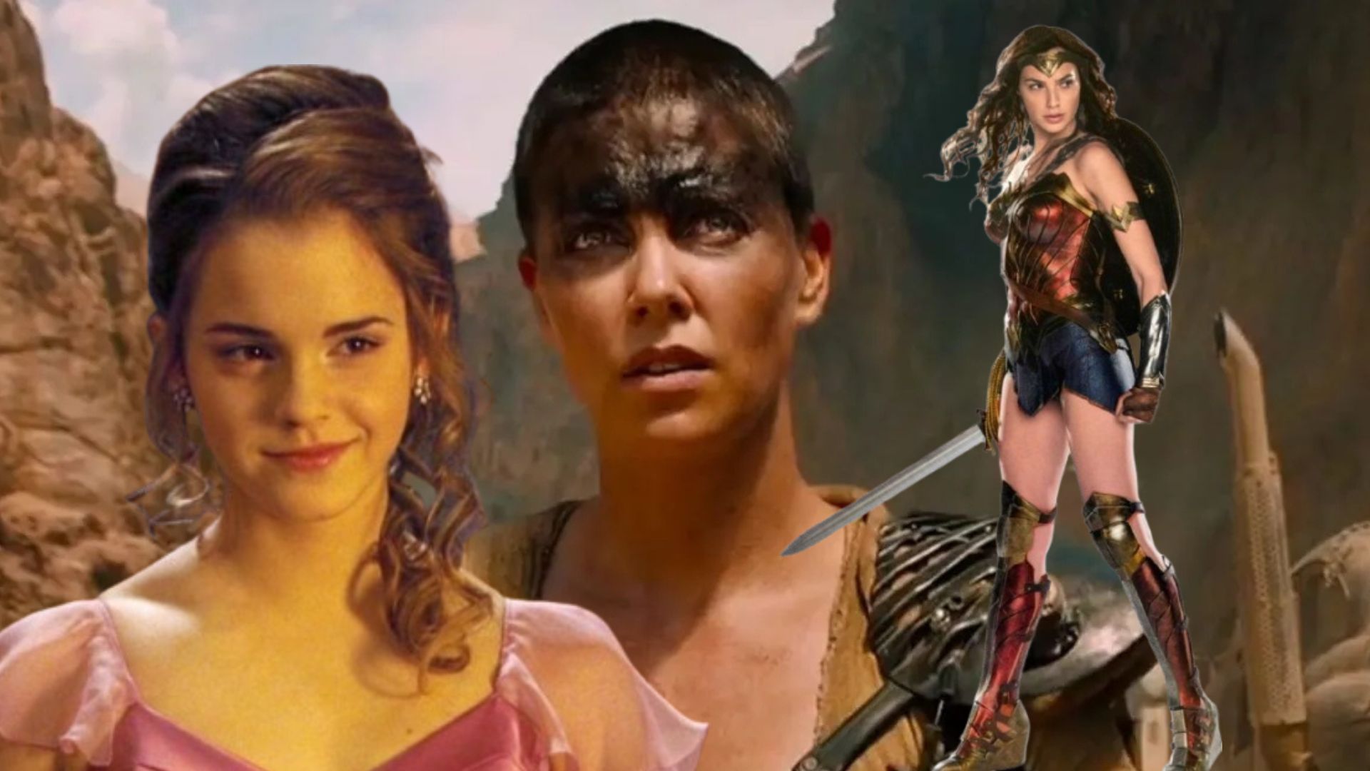 Hermione Mujer Maravilla y Furiosa