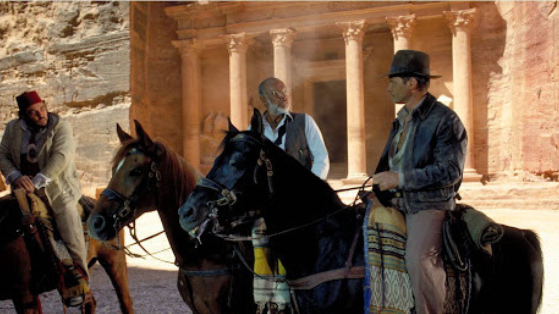 Cabalgata al sol Indiana Jones