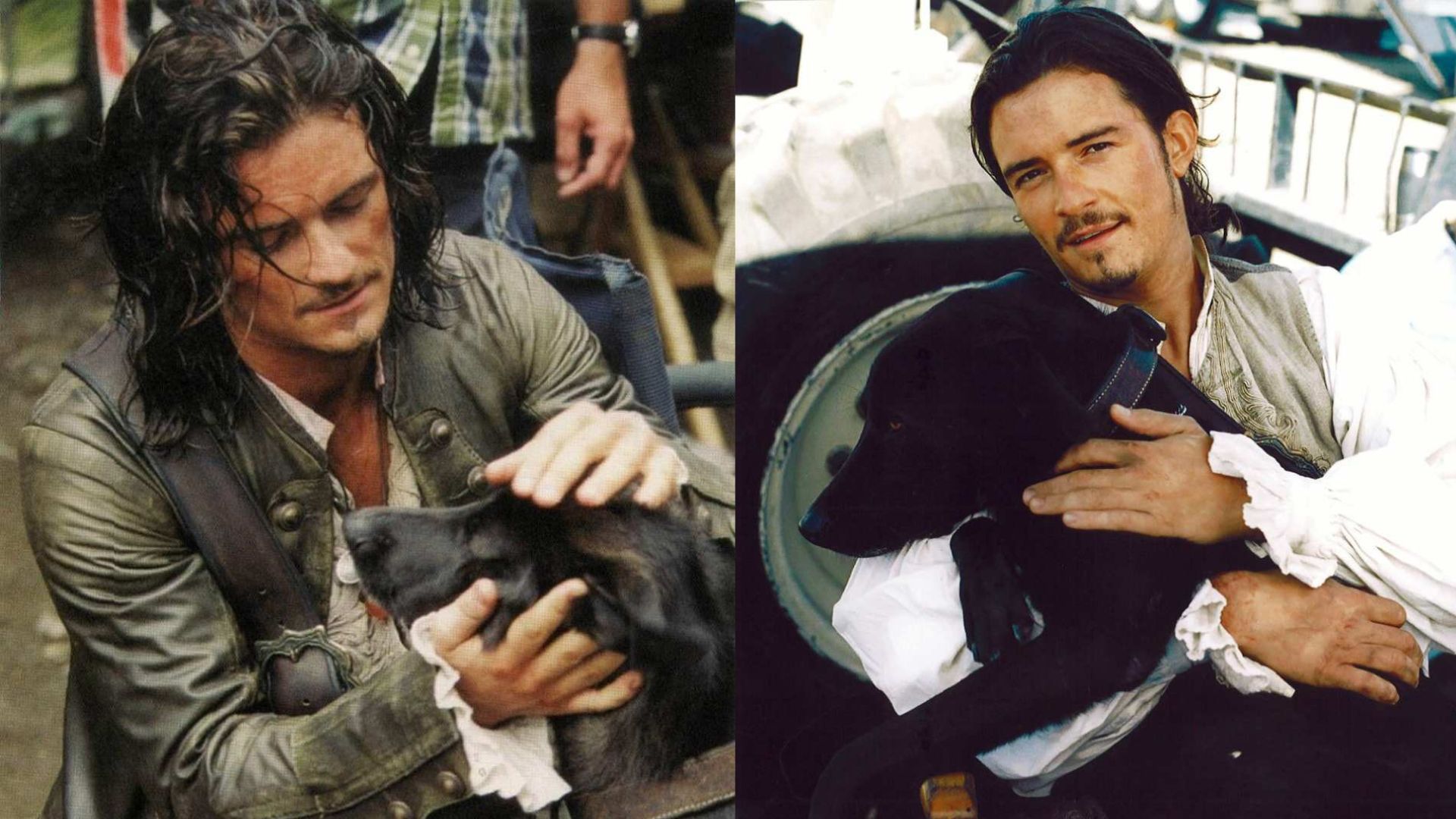 Orlando Bloom Sidi perrito