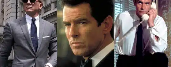 Pierce Brosnan Daniel Craig Sean Connery actores 007