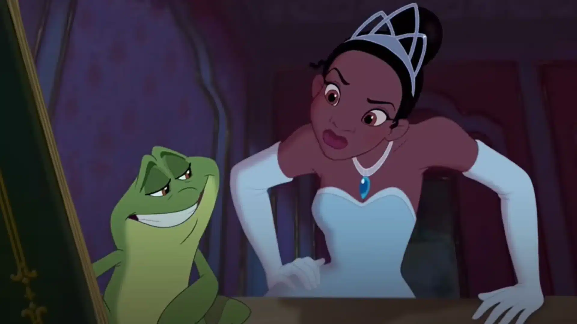 La princesa y el sapo tiana disney animación 