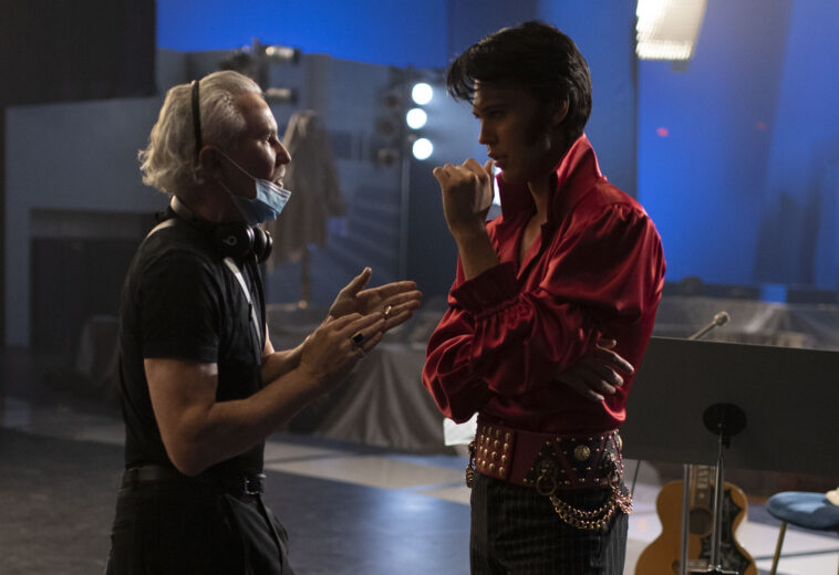 Exclusiva: Detrás de cámaras de Austin Butler ensayando para Elvis