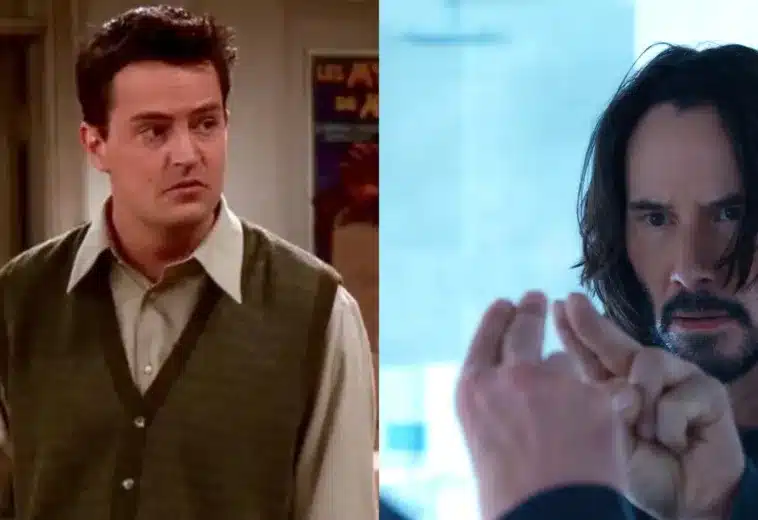 Matthew Perry se disculpó por los extraños comentarios que hizo sobre Keanu Reeves