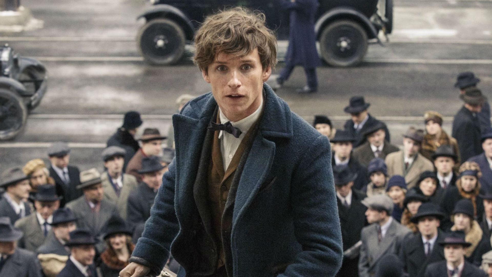 eddie redmayne como newt scamander en animales fantasticos 3