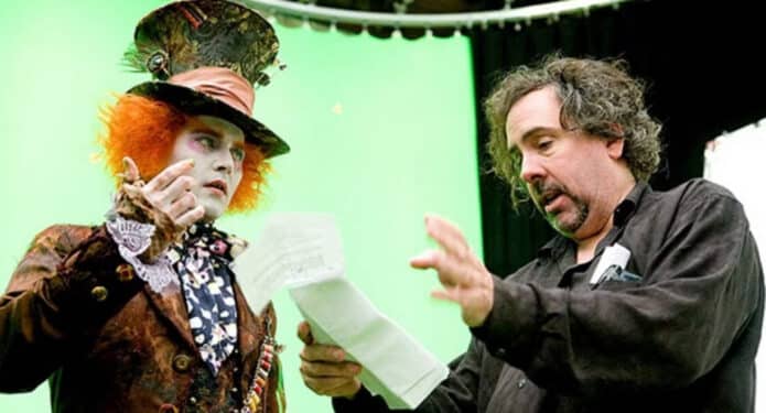 Tim Burton y Johnny Depp Alicia en el país de las maravillas