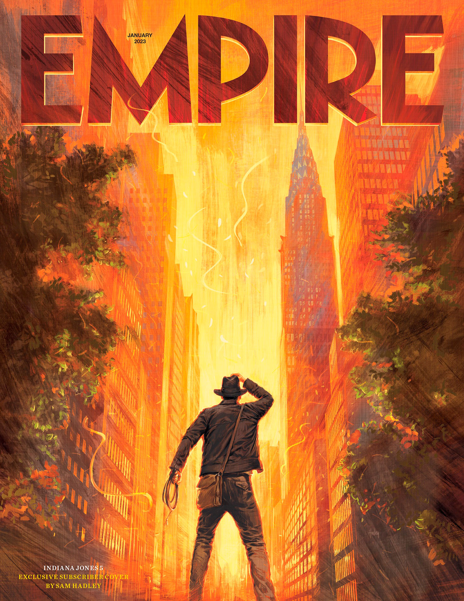 indiana jones 5 portada 2 empire noviembre 2022