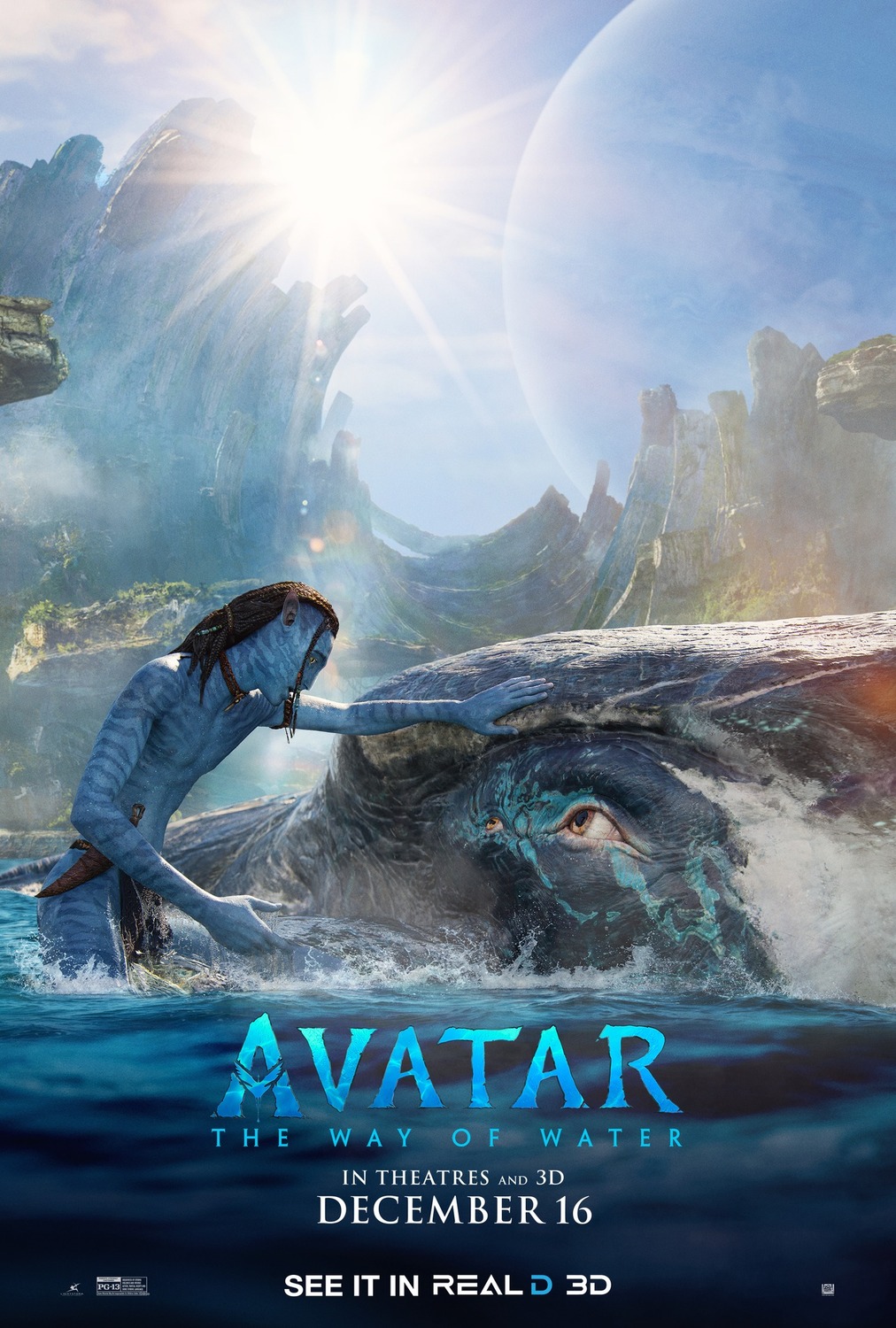 avatar poster real d 3d james cameron