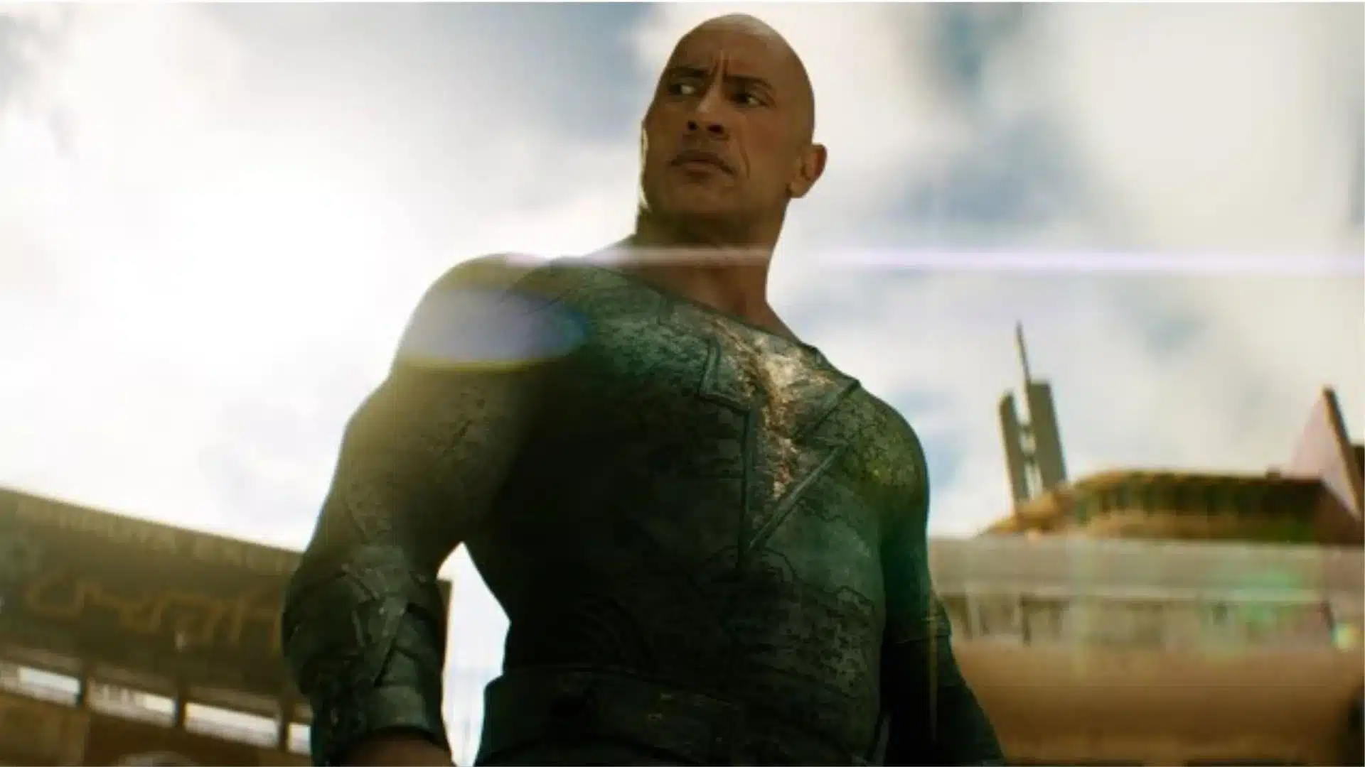 Dwayne Johnson en la película Black Adam