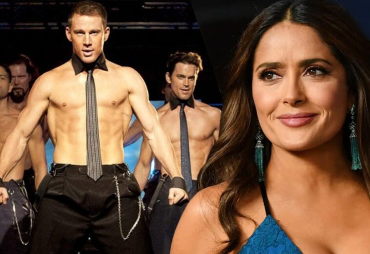 ¡La pusieron a sudar! Salma Hayek habla del complicado baile que hará en Magic Mike 3