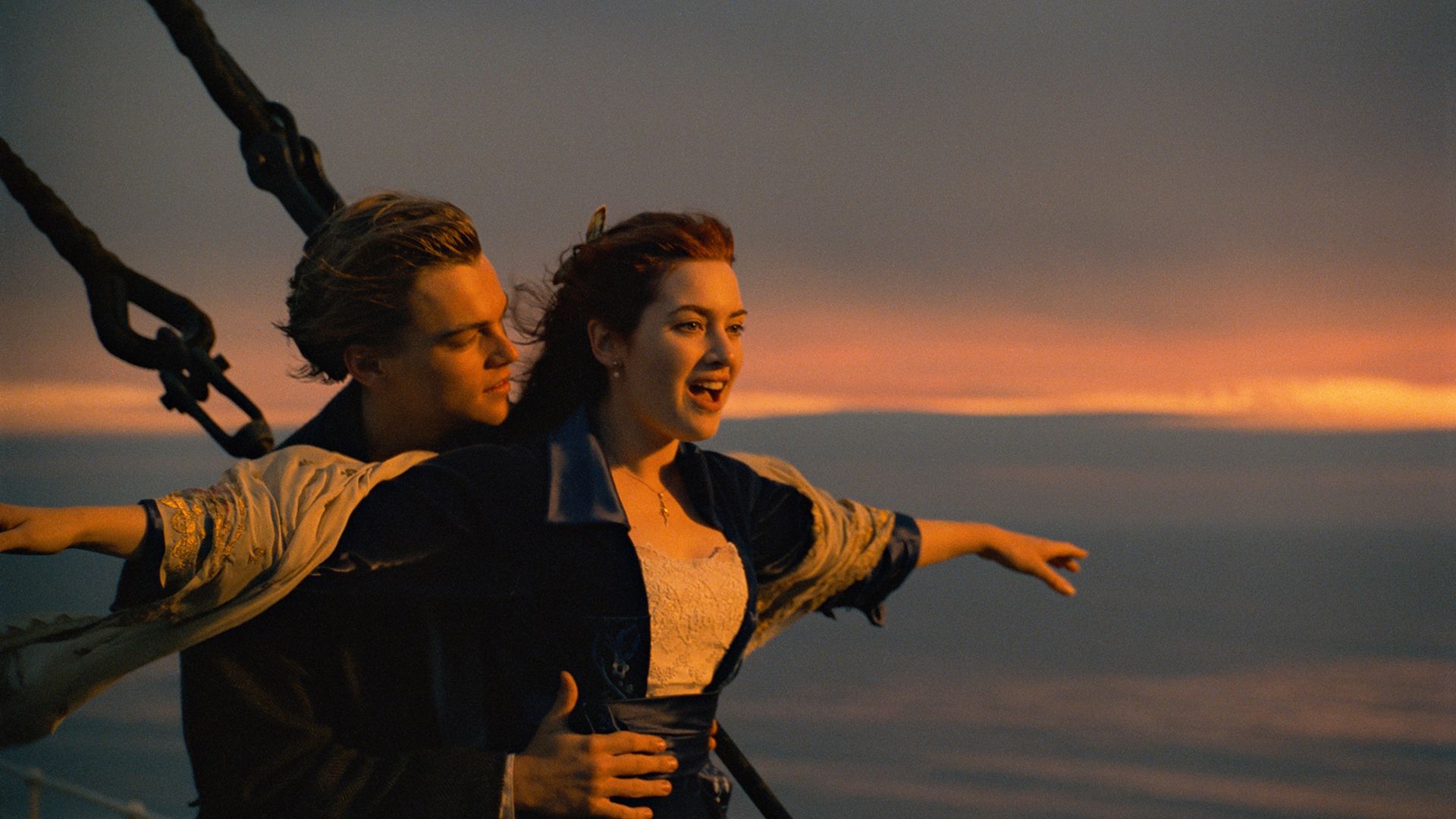 Titanic James Cameron Kate Winslet Leonardo Dicaprio atardecer