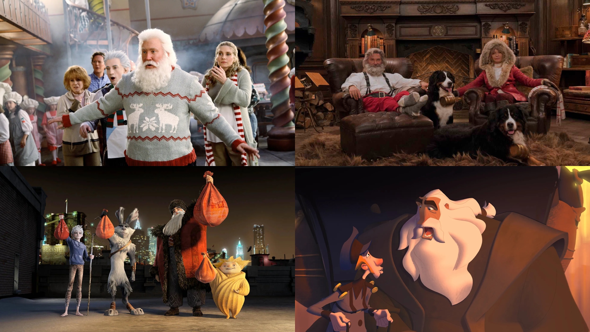 personajes navidad adaptaciones al cine santa claus