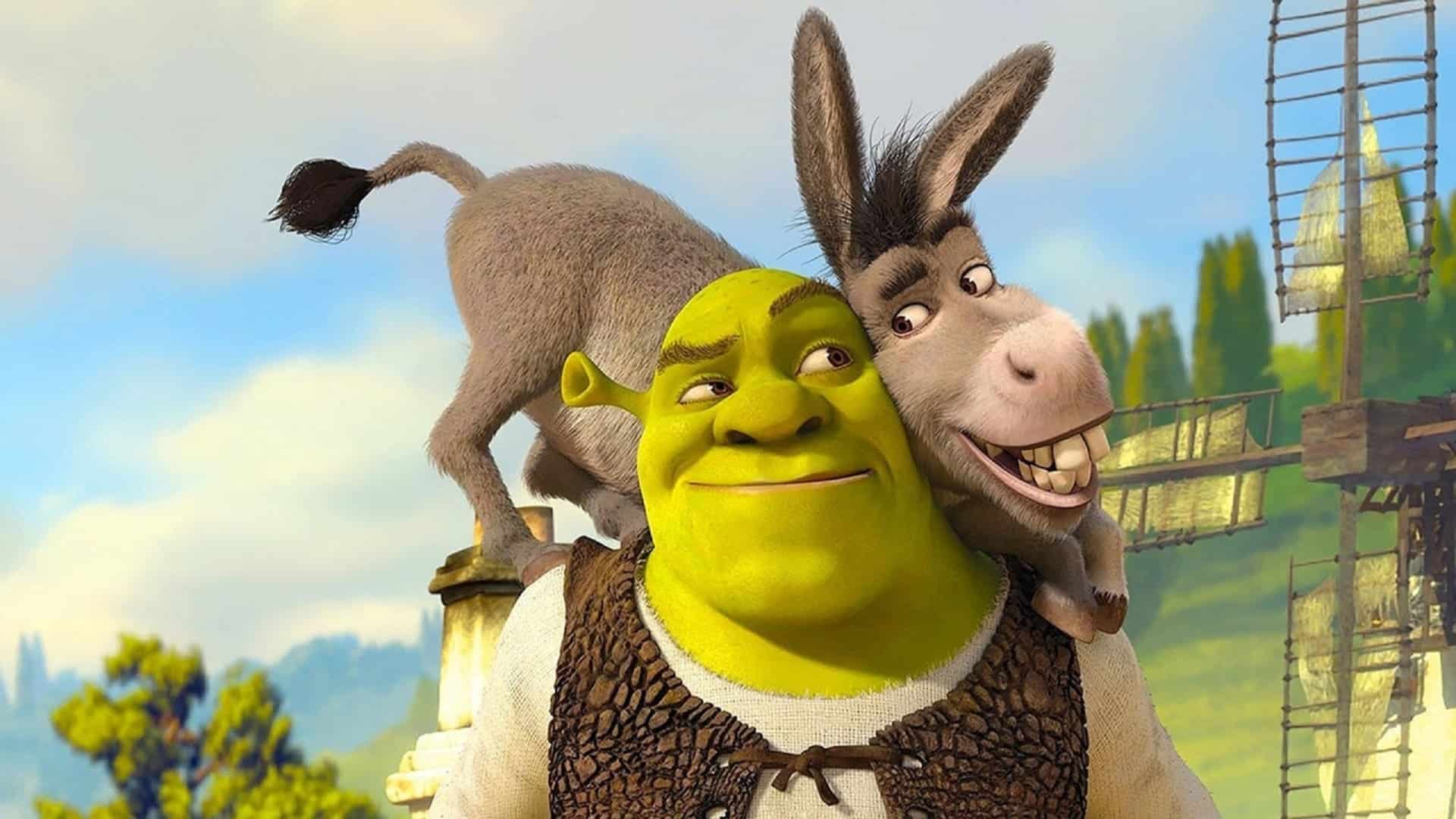 burro y shrek