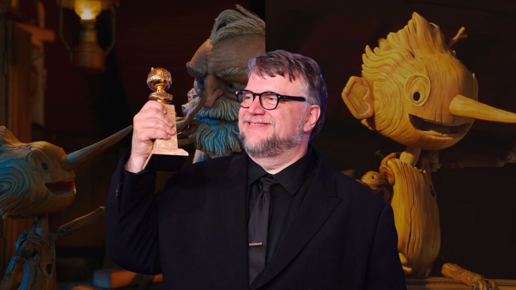 ¡Claro que es cine! Guillermo del Toro defiende a la animación en los Globos de Oro