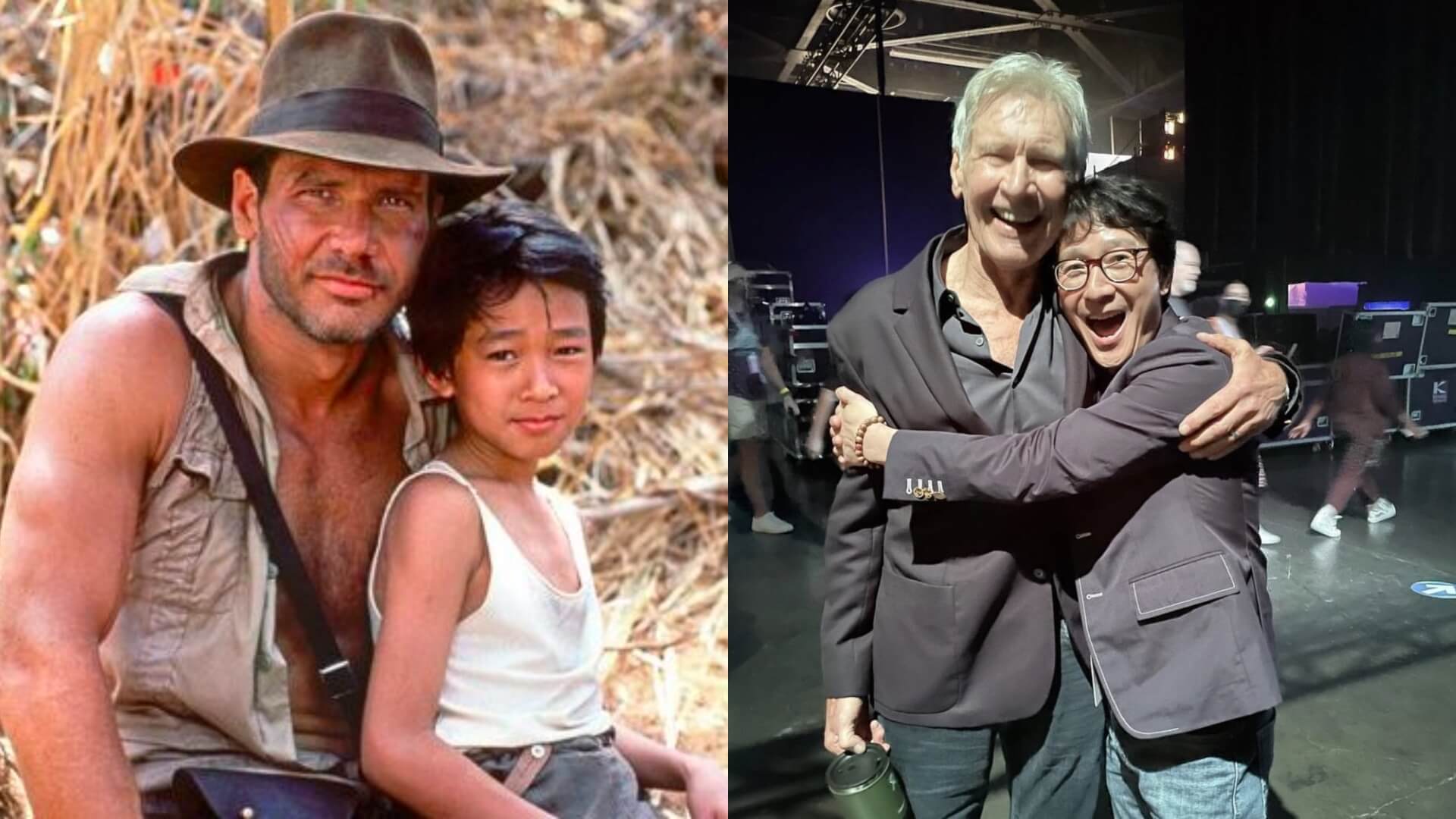 indiana jones short round templo de la perdición harrison ford ke huy quan reencuentro (1)