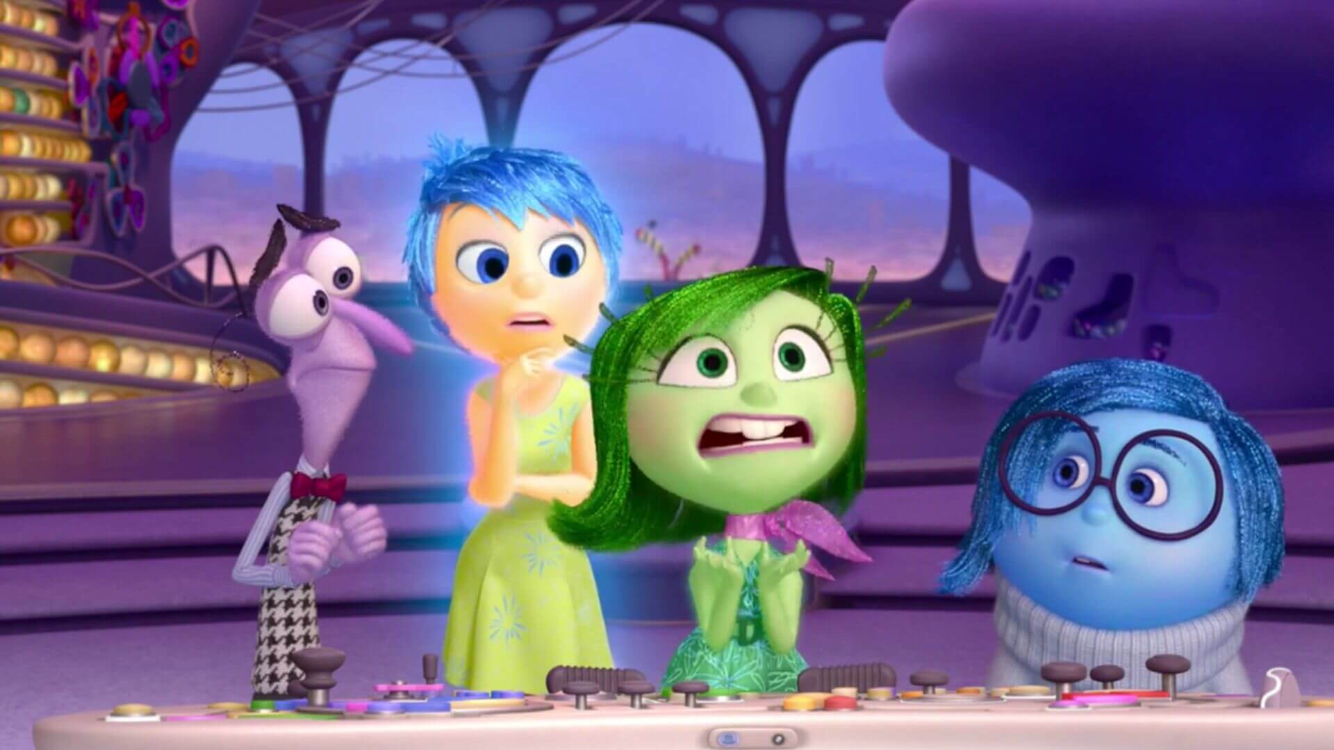 intensa mente inside out disney pixar disgust desagrado mindy kaling interior