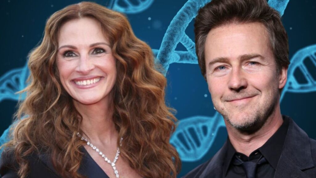 Según estudio Julia Roberts y Edward Norton son familiares lejanos