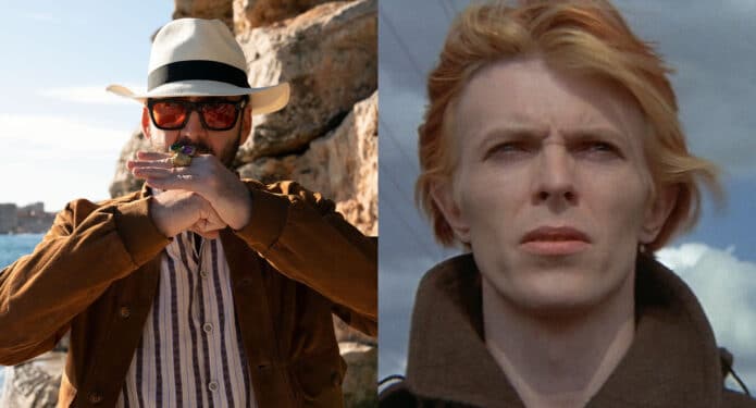 Nicolas Cage y David Bowie