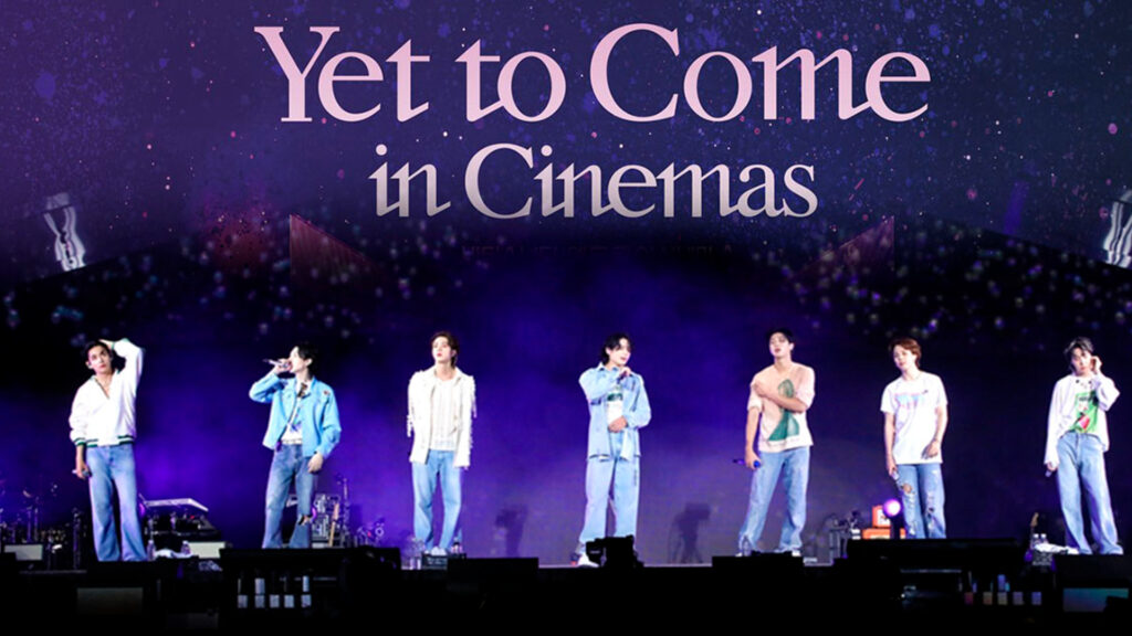 ¡#ARMY ven y disfruta del concierto BTS: Yet to Come en cines!