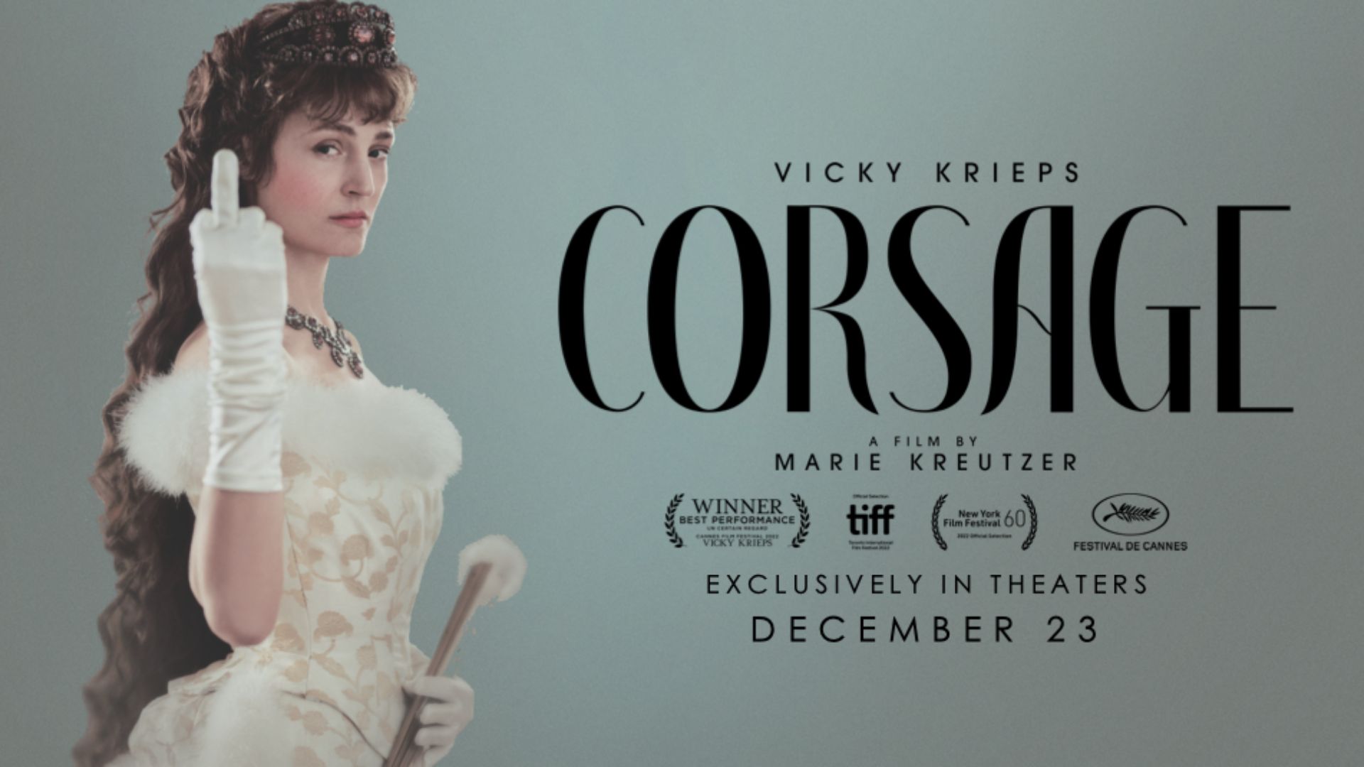 Corsage película de época con Vicky Krieps 