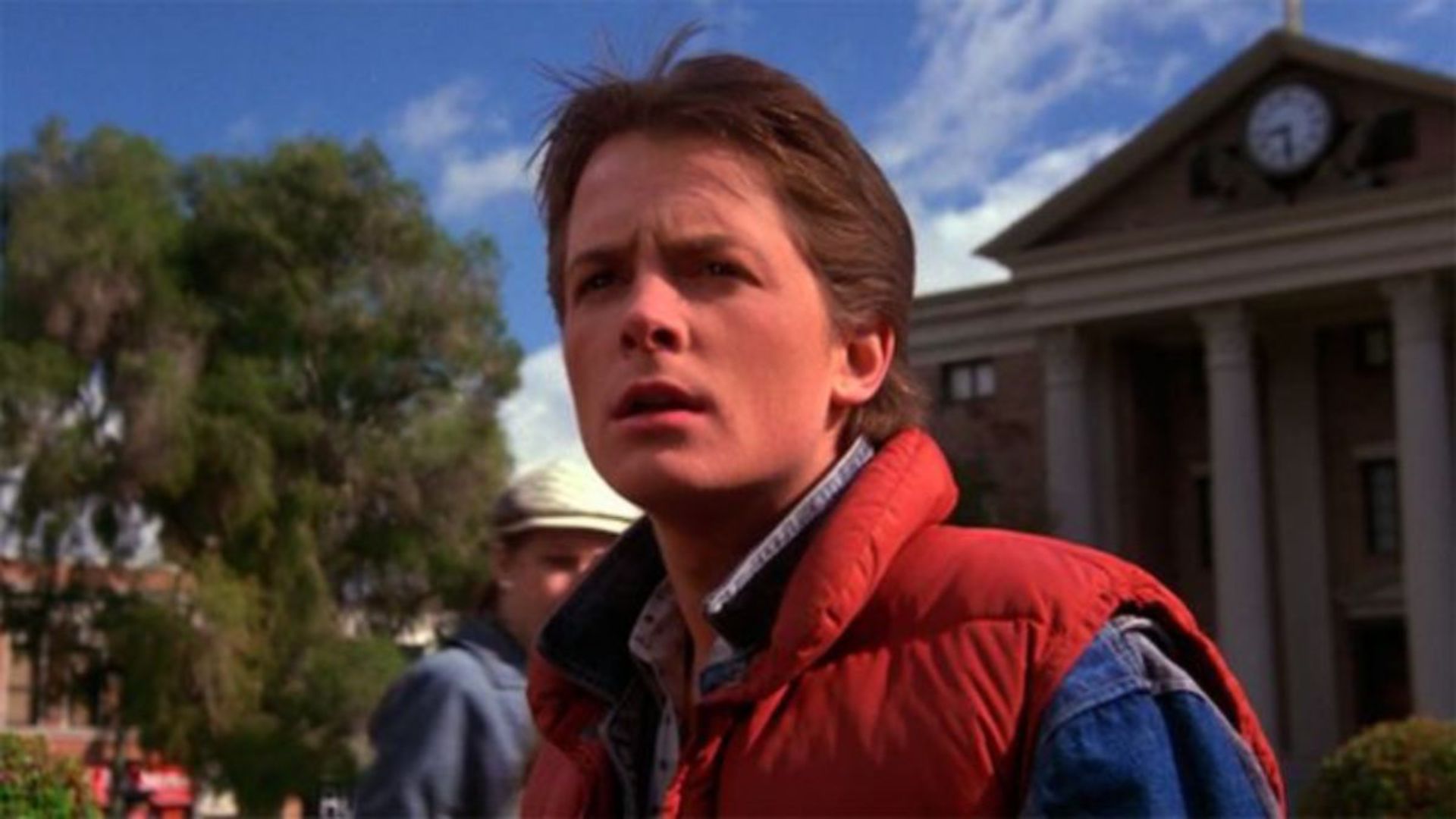 Marty Mcfly en Volver al futuro 