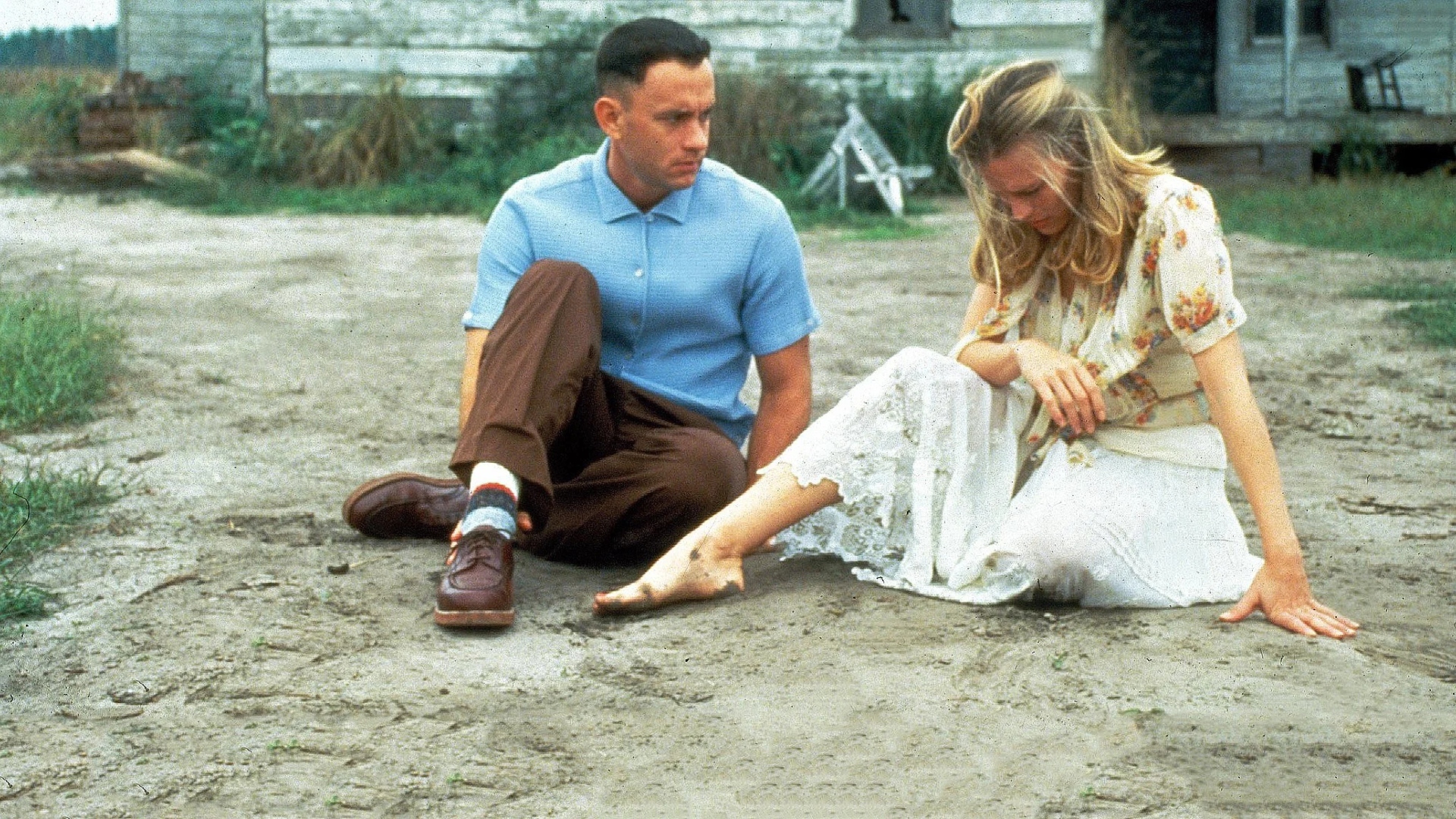 Película Forrest Gump con Tom Hanks 