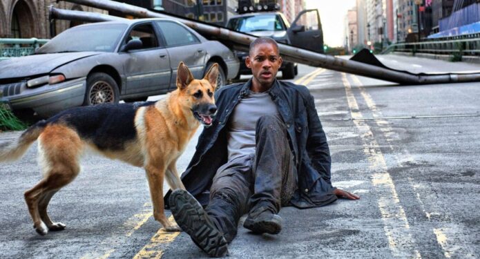 Perrito Soy leyenda Will Smith