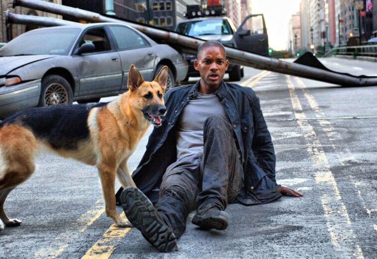 Perrito Soy leyenda Will Smith