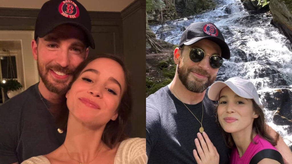 ¡Son bellísimos! Chris Evans comparte fotos con su novia el día de San Valentín