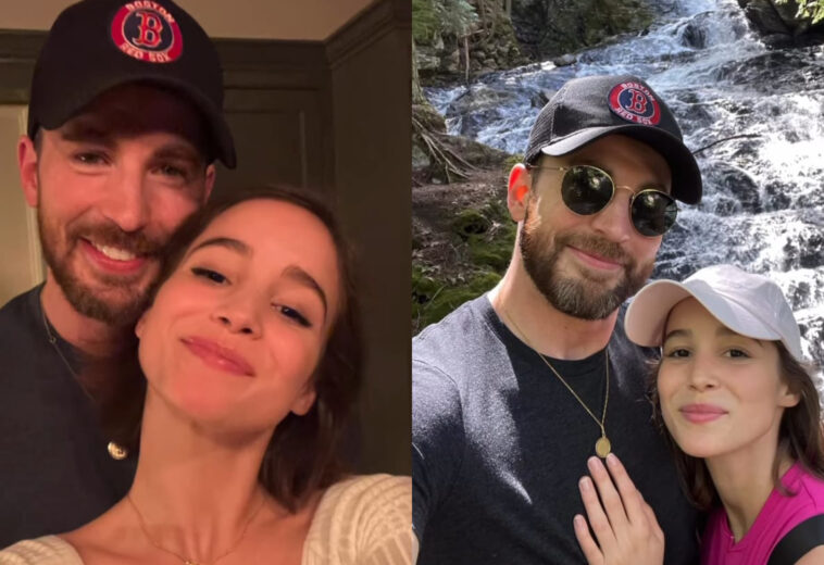 ¡Son bellísimos! Chris Evans comparte fotos con su novia el día de San Valentín