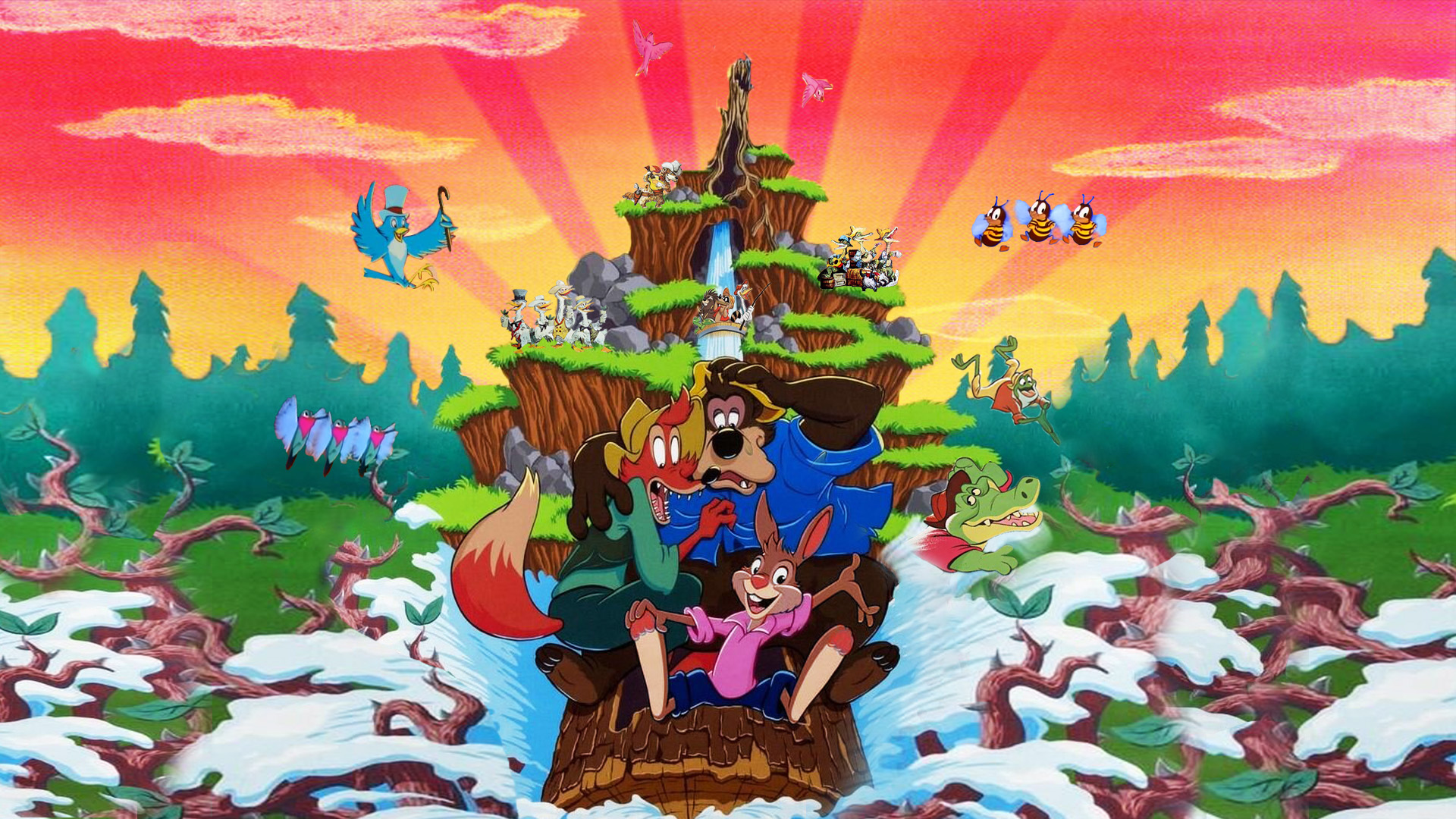 cancion del sur disney splash mountain