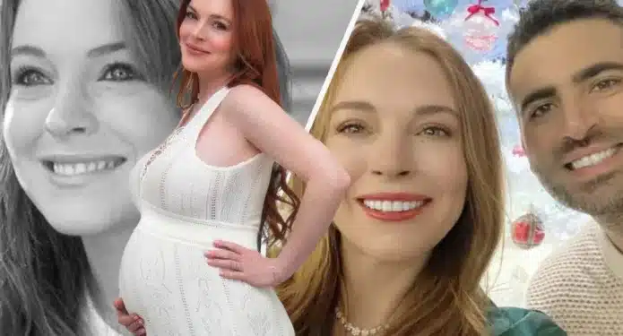 lindsay lohan anuncia que esta embarazada y espera su primer bebe