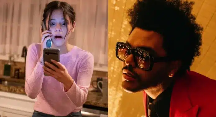 The Weeknd y Jenna Ortega