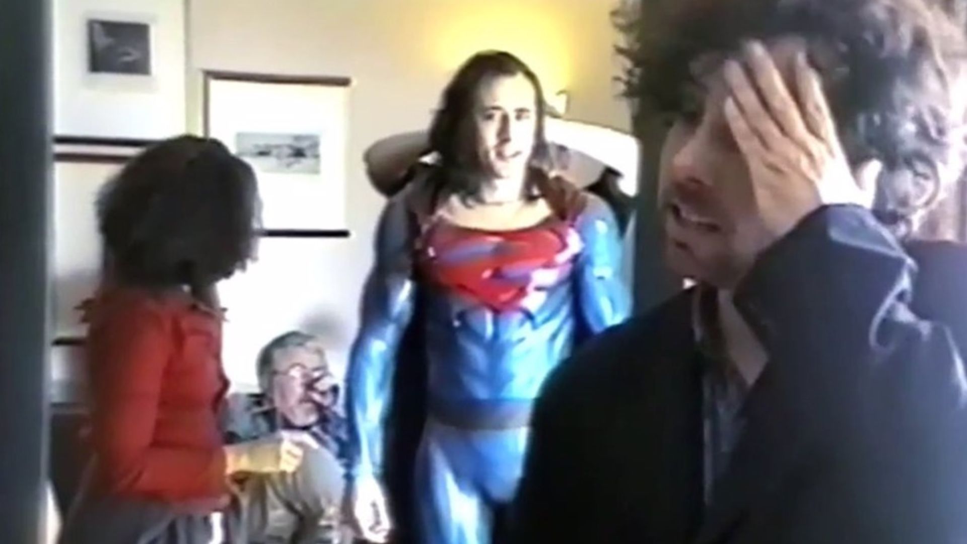 Tim Burton Nicolas Cage pruebas Superman