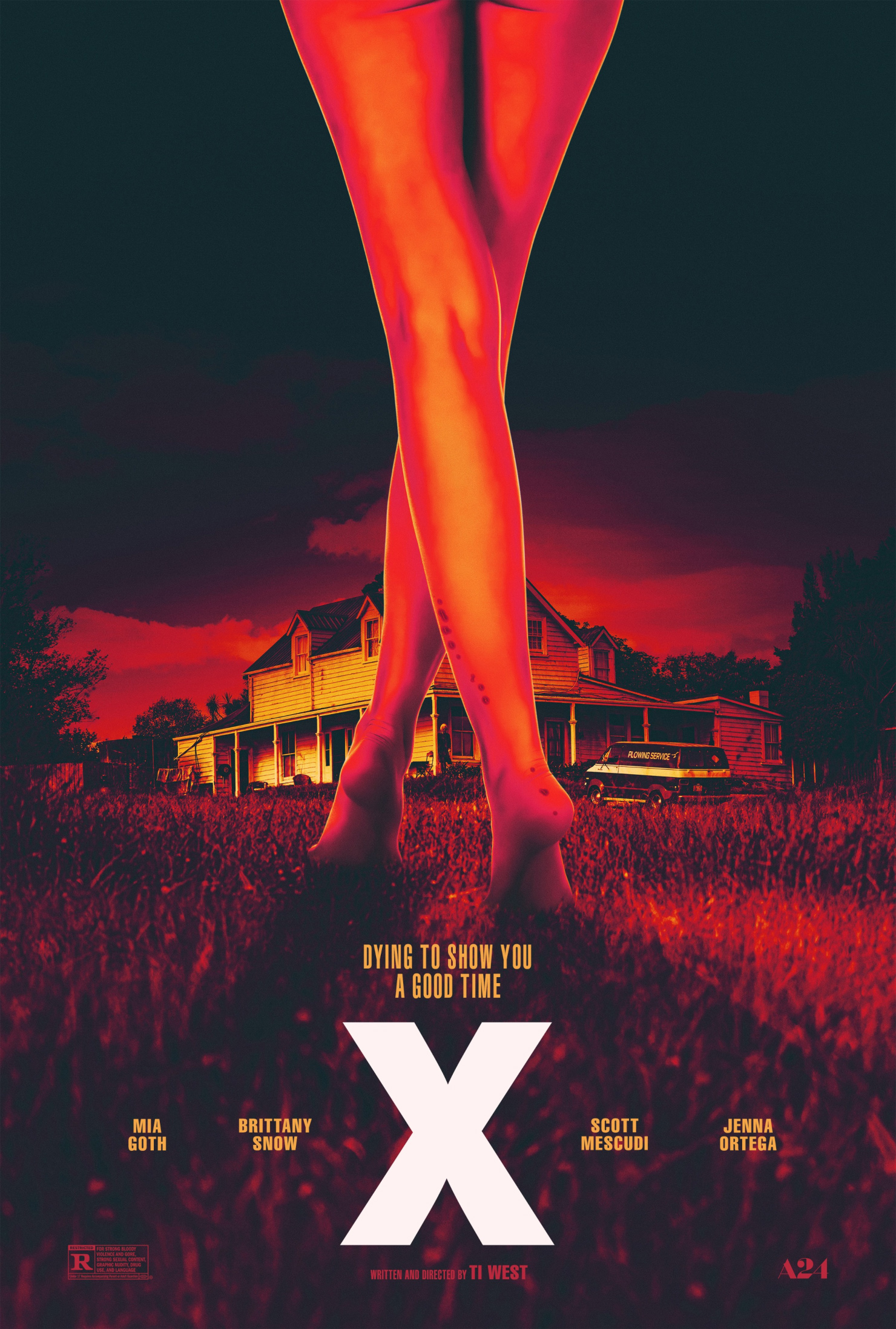 Póster de X de Ti West 