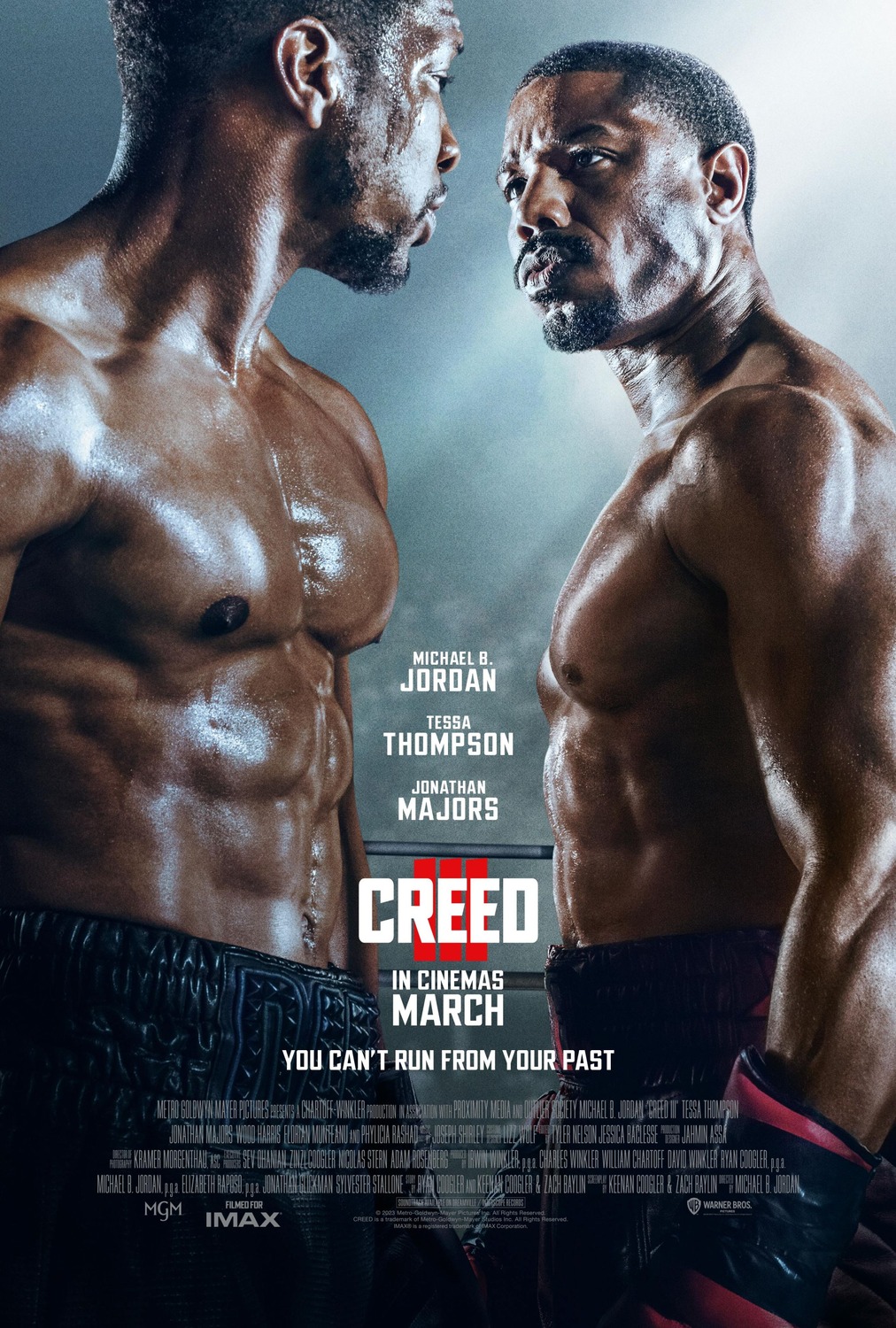 poster nuevo creed iii still pelicula michael b jordan 1