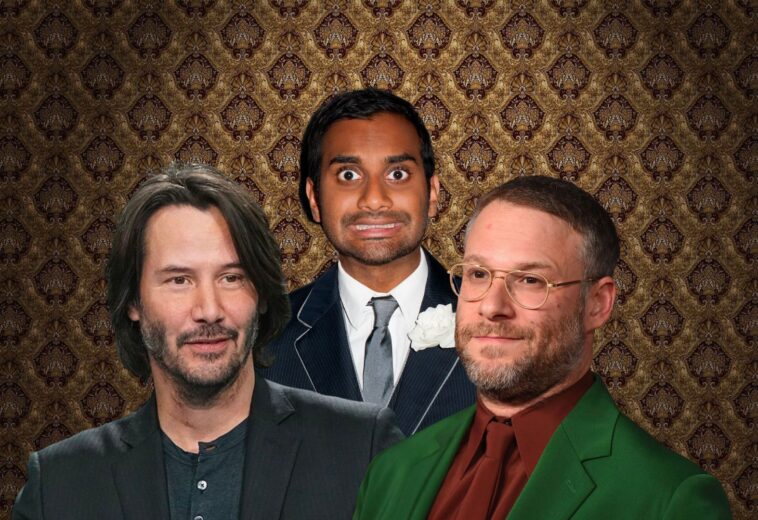 ¡Qué buena suerte! Aziz Ansari debutará como director con Keanu Reeves y Seth Rogen