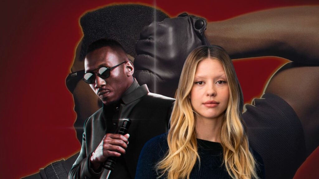 ¡Llega al MCU! Mia Goth se une al reboot de Blade