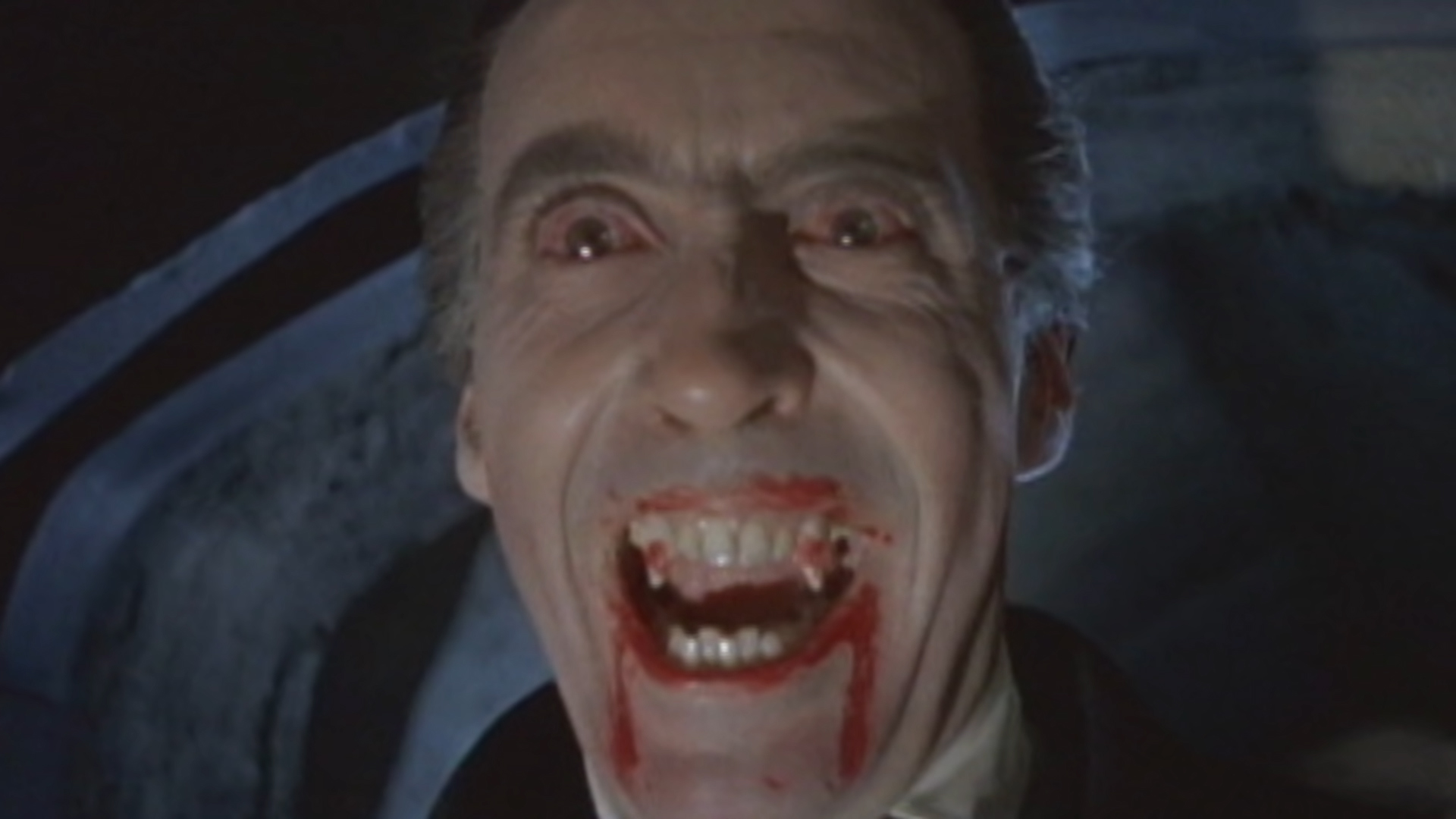 Christopher Lee como Drácula en Drácula