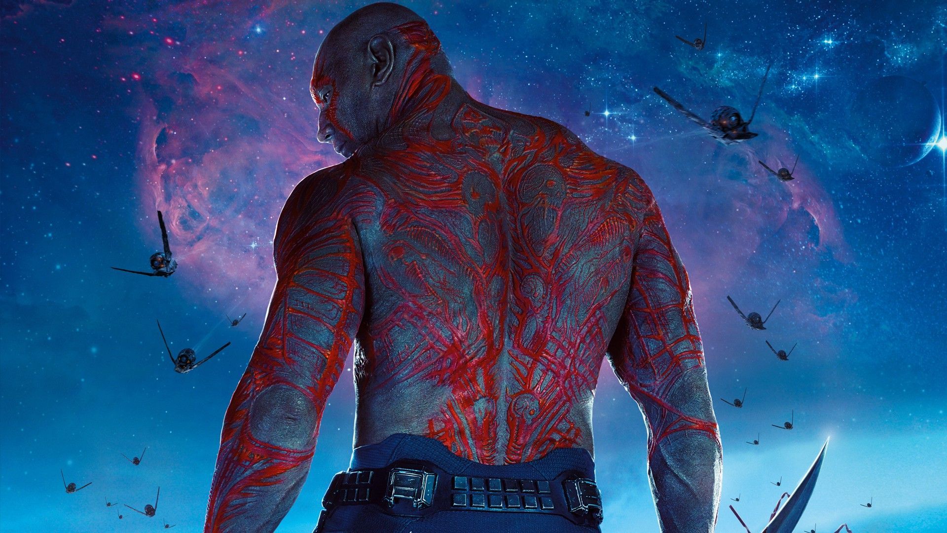 Dave Bautista Drax Guardianes de la Galaxia Marvel 2