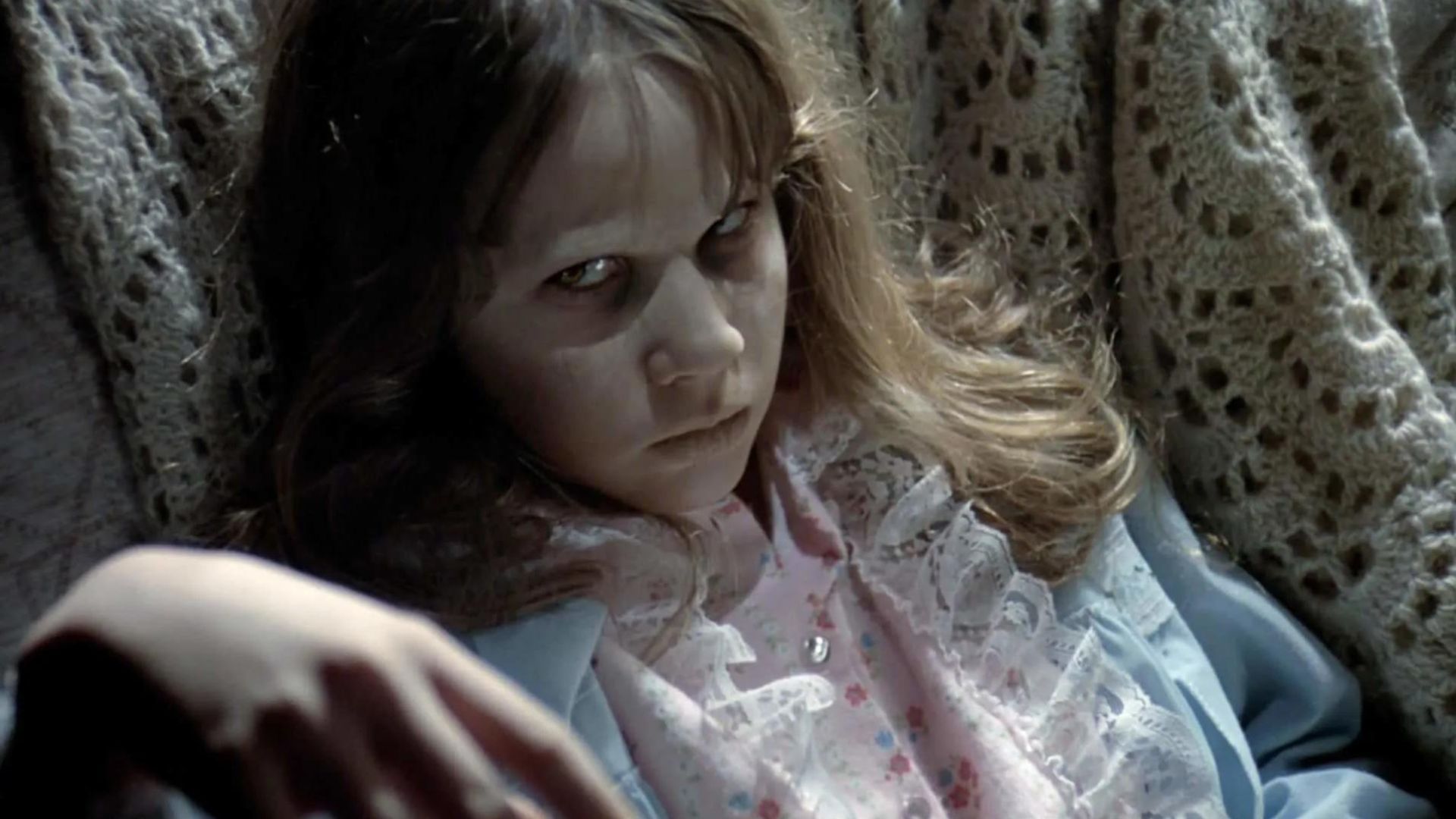 Linda Blair en El exorcista