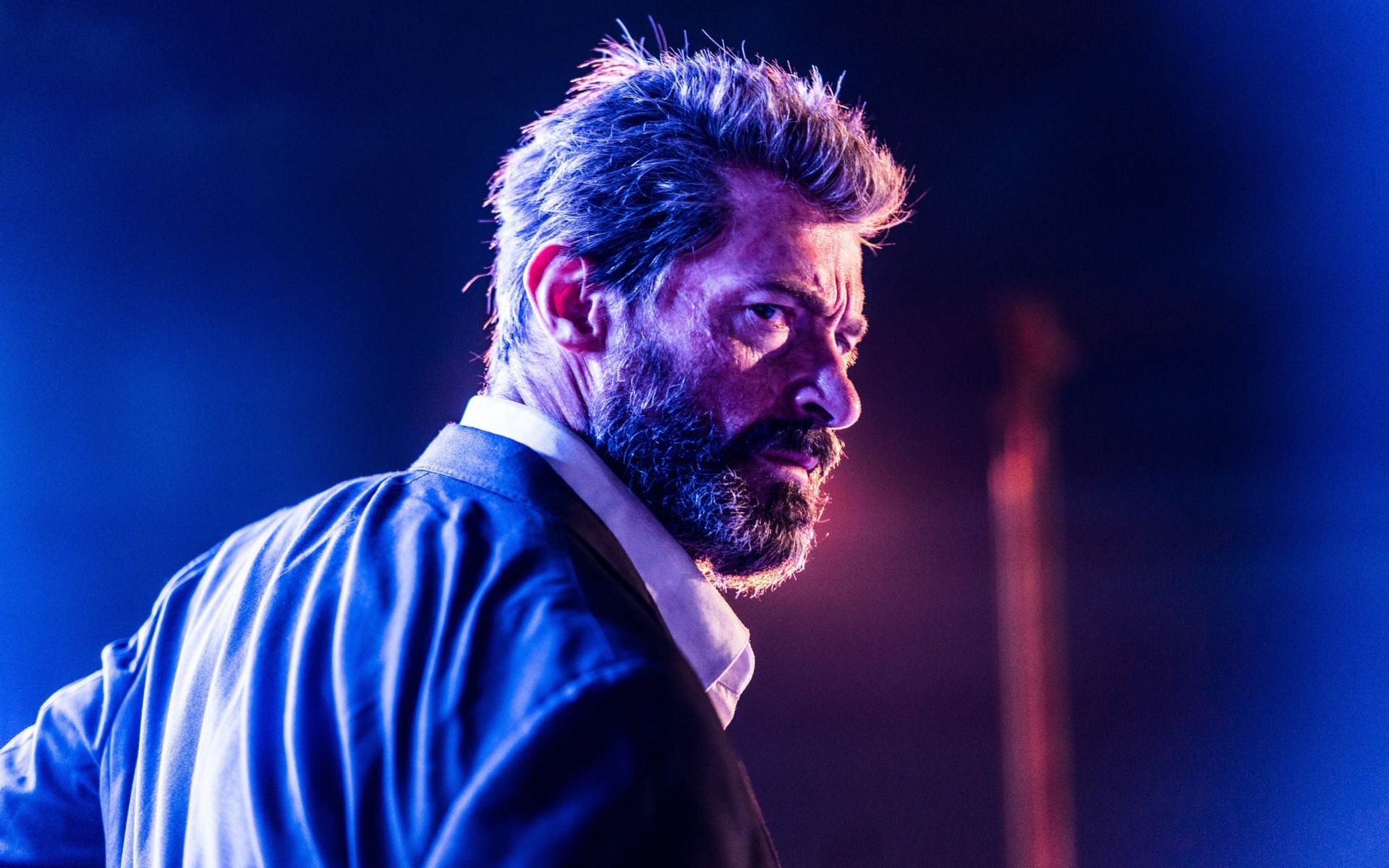 Hugh Jackman como Wolverine en Logan