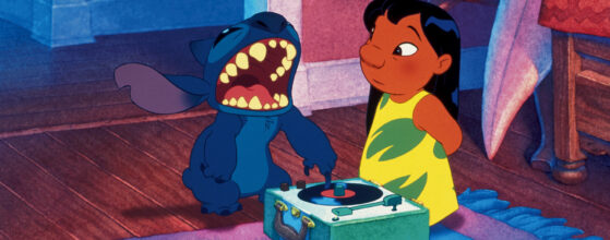 Lilo & Stitch tocadiscos Elvis disco vinilo bocina