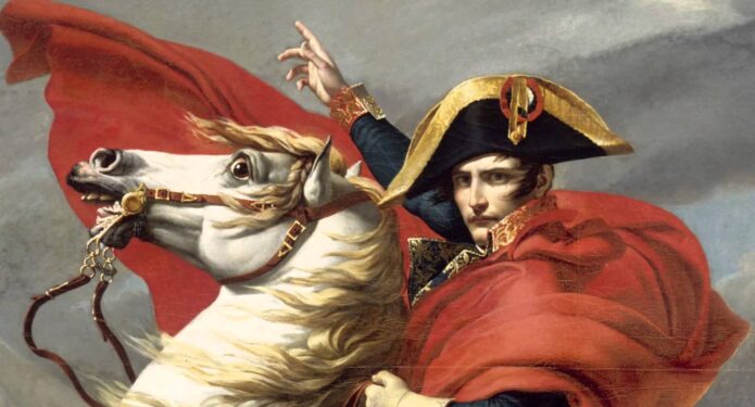 Pintura de Napoleón Bonaparte